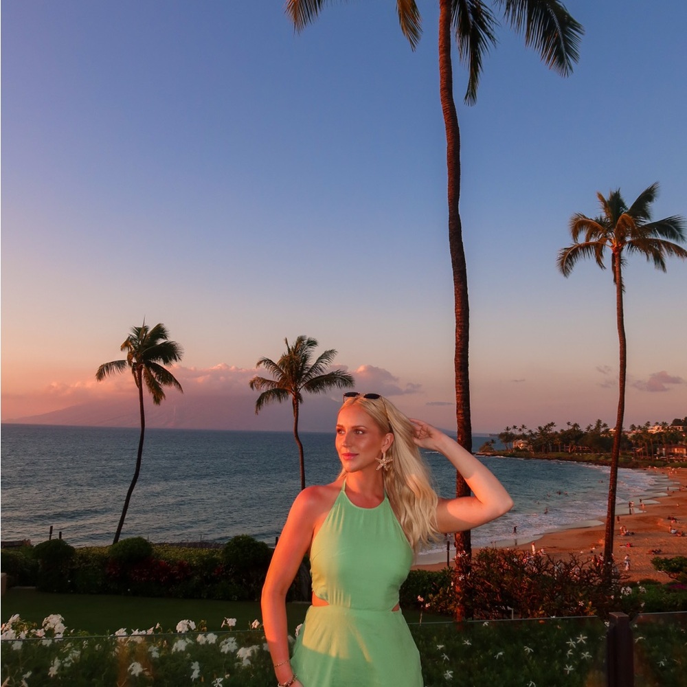 Mint Green Sleeveless Dress